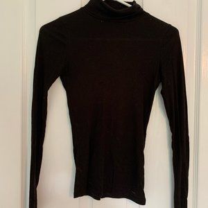 Hollister Black Turtleneck Size XXS